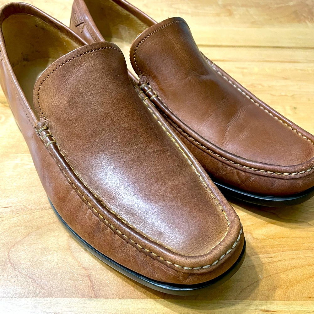 Florsheim Brown Leather Loafers Men’s Size 7.5.